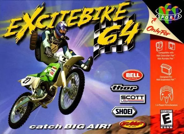 Nintendo 64 Games - Excitebike 64