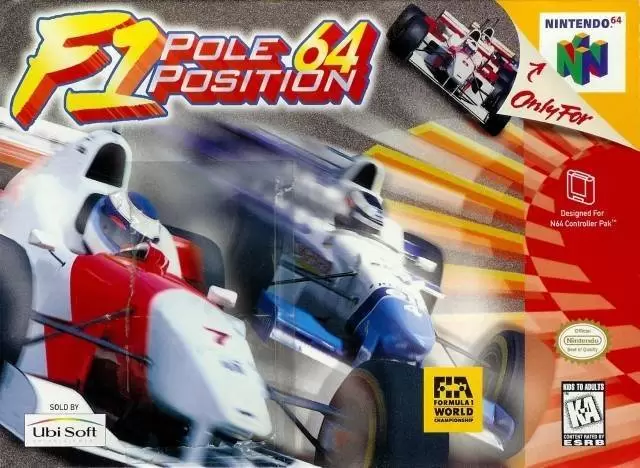 Jeux Nintendo 64 - F1 Pole Position 64
