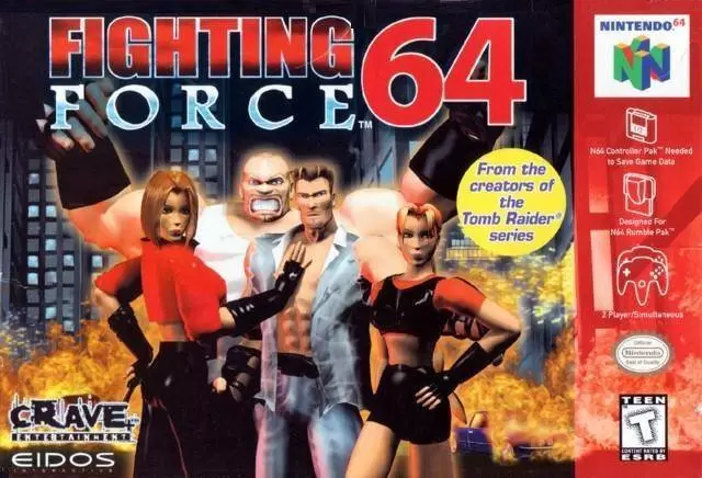 Nintendo 64 Games - Fighting Force 64