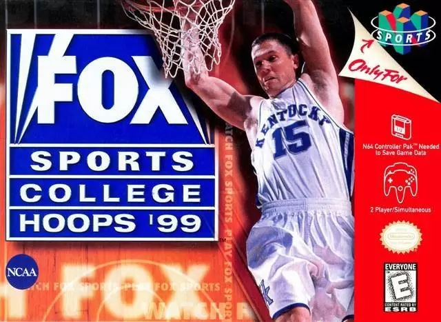 Jeux Nintendo 64 - Fox Sports College Hoops \'99