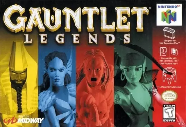 Jeux Nintendo 64 - Gauntlet Legends
