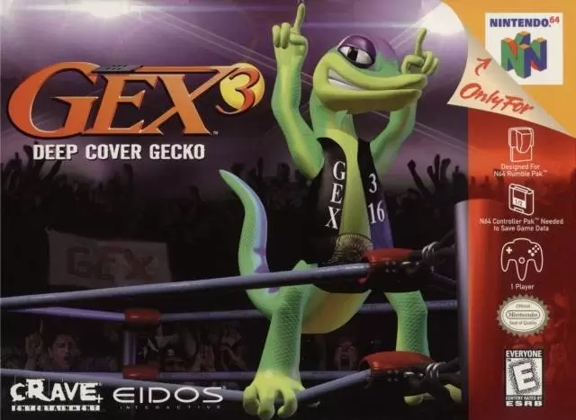 Jeux Nintendo 64 - Gex 3: Deep Cover Gecko