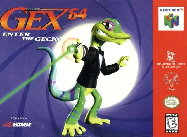 Jeux Nintendo 64 - Gex 64: Enter the Gecko