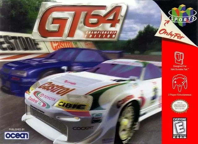 Jeux Nintendo 64 - GT 64: Championship Edition