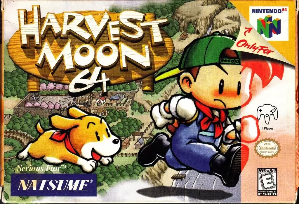 Jeux Nintendo 64 - Harvest Moon 64