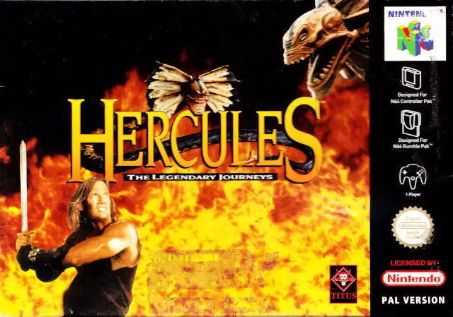 Nintendo 64 Games - Hercules: The Legendary Journeys