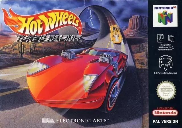 Nintendo 64 Games - Hot Wheels Turbo Racing