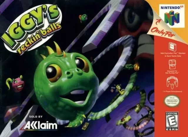 Jeux Nintendo 64 - Iggy\'s Reckin\' Balls
