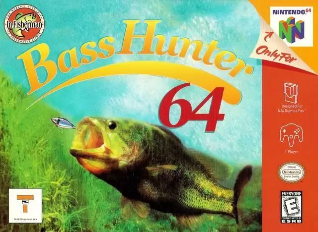 Nintendo 64 Games - In-Fisherman Bass Hunter 64