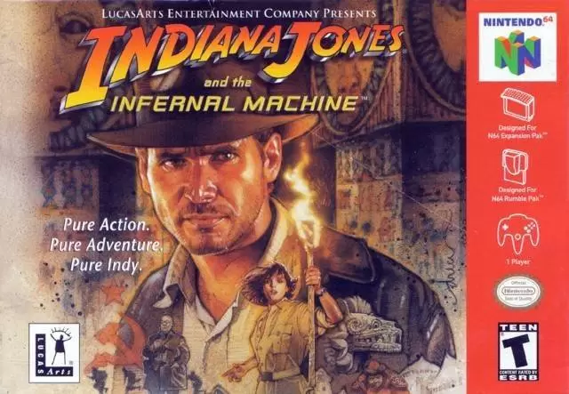 Nintendo 64 Games - Indiana Jones and the Infernal Machine