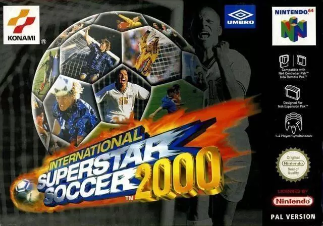Nintendo 64 Games - International Superstar Soccer 2000