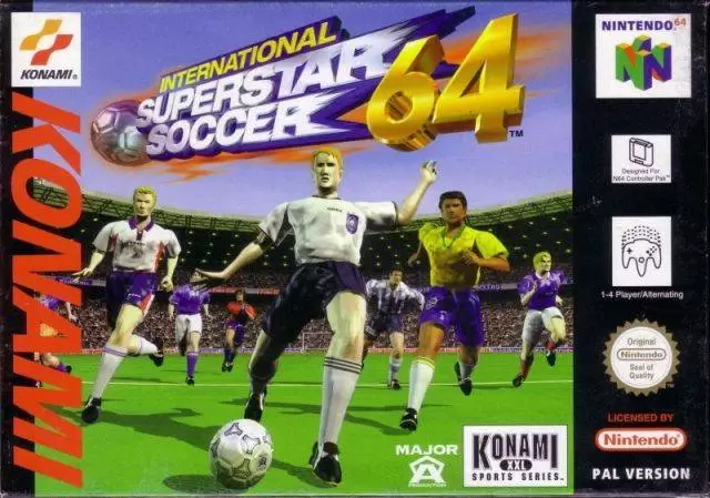 Nintendo 64 Games - International Superstar Soccer 64
