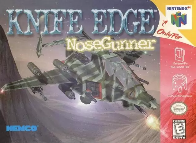 Nintendo 64 Games - Knife Edge: Nose Gunner