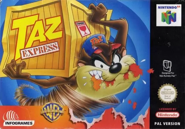 Nintendo 64 Games - Looney Tunes: Taz Express