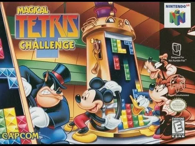 Nintendo 64 Games - Magical Tetris Challenge