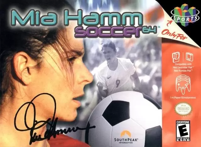 Nintendo 64 Games - Mia Hamm 64 Soccer