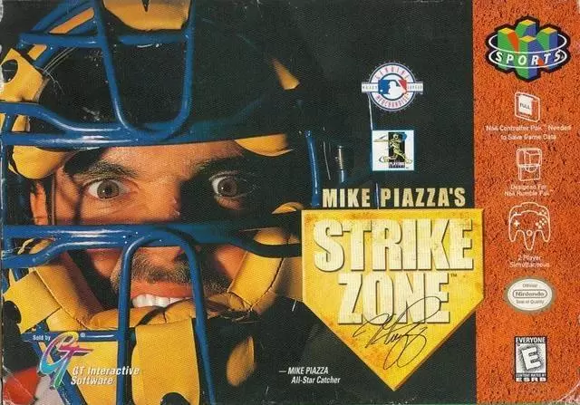 Nintendo 64 Games - Mike Piazza\'s Strike Zone