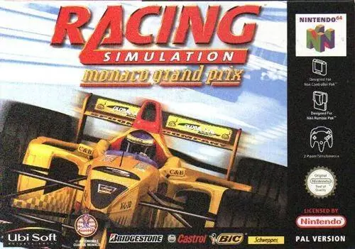 Jeux Nintendo 64 - Monaco Grand Prix