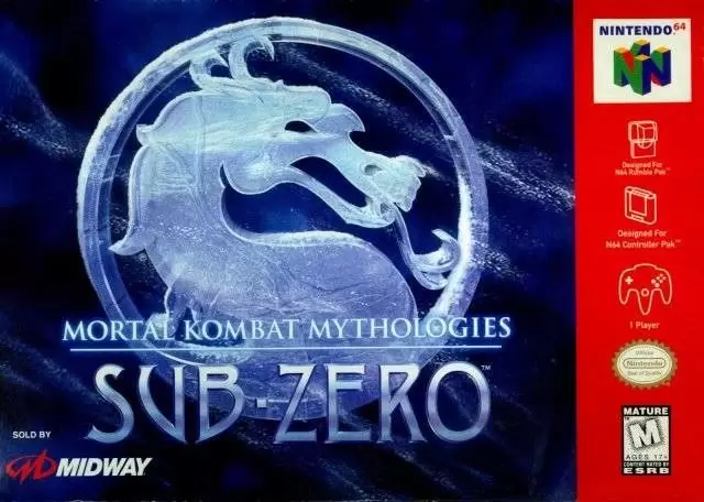 Jeux Nintendo 64 - Mortal Kombat Mythologies: Sub-Zero