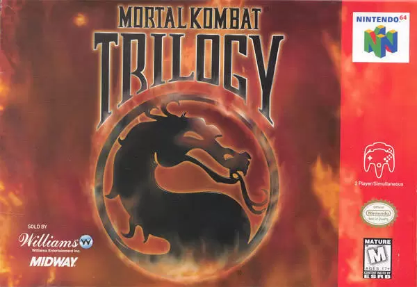 Jeux Nintendo 64 - Mortal Kombat Trilogy