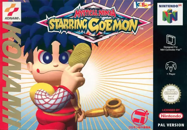 Nintendo 64 Games - Mystical Ninja starring Goemon