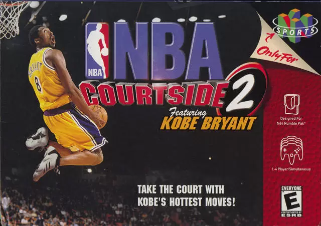 Jeux Nintendo 64 - NBA Courtside 2 Featuring Kobe Bryant