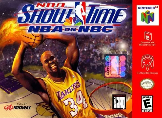 Nintendo 64 Games - NBA Showtime: NBA on NBC