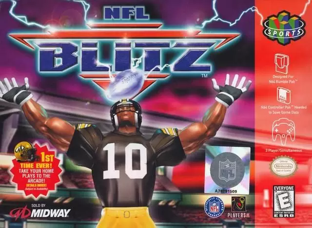 Jeux Nintendo 64 - NFL Blitz