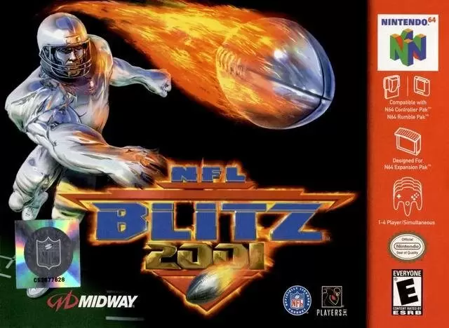 Nintendo 64 Games - NFL Blitz 2001