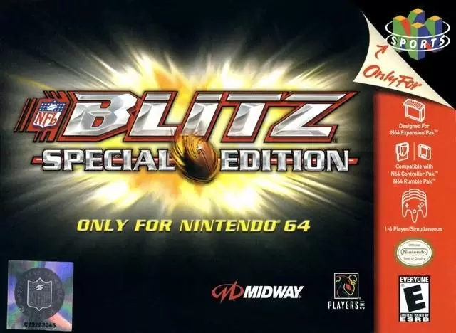 Jeux Nintendo 64 - NFL Blitz Special Edition