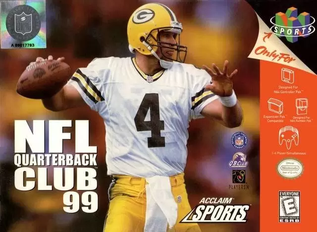 Jeux Nintendo 64 - NFL Quarterback Club 99