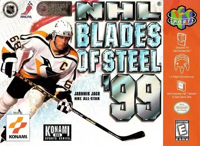 Jeux Nintendo 64 - NHL Blades of Steel \'99