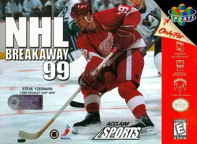 Nintendo 64 Games - NHL Breakaway 99