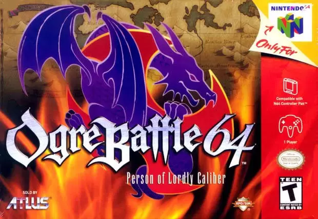Jeux Nintendo 64 - Ogre Battle 64: Person of Lordly Caliber