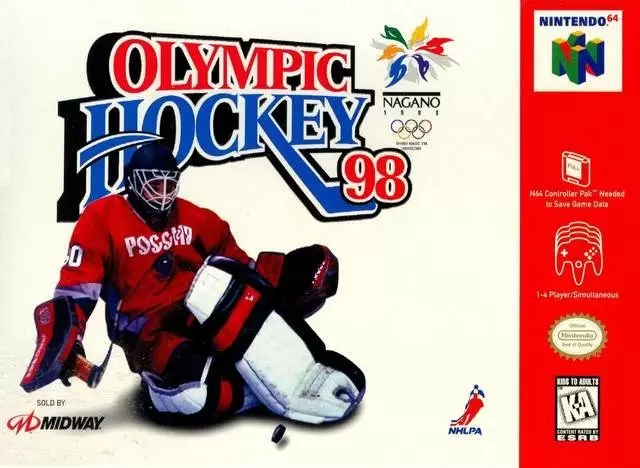 Jeux Nintendo 64 - Olympic Hockey 98