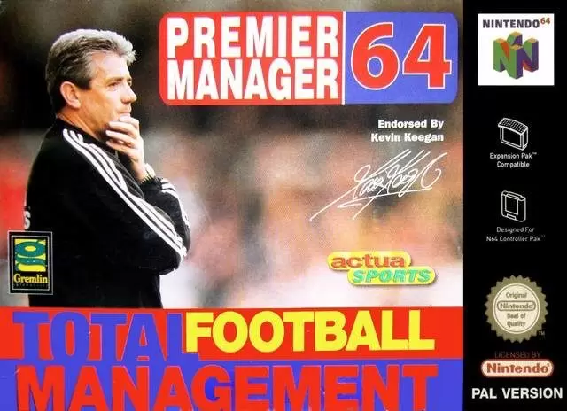Nintendo 64 Games - Premier Manager 64