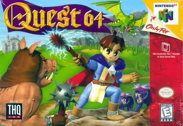 Nintendo 64 Games - Quest 64