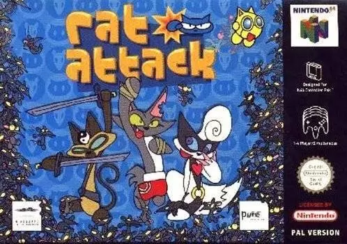 Nintendo 64 Games - Rat Attack!