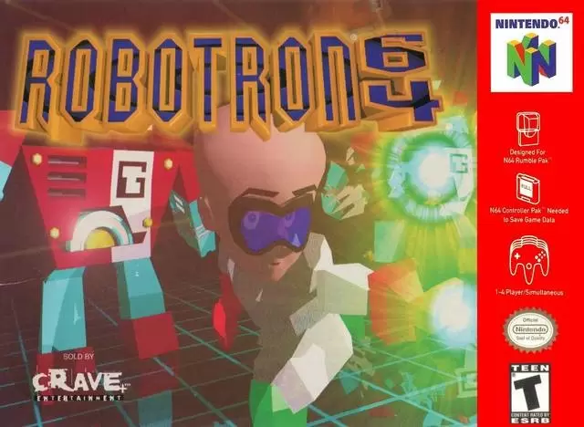 Nintendo 64 Games - Robotron 64