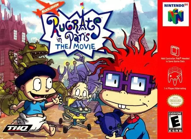 Nintendo 64 Games - Rugrats in Paris: The Movie