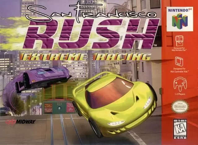 Nintendo 64 Games - San Francisco Rush: Extreme Racing