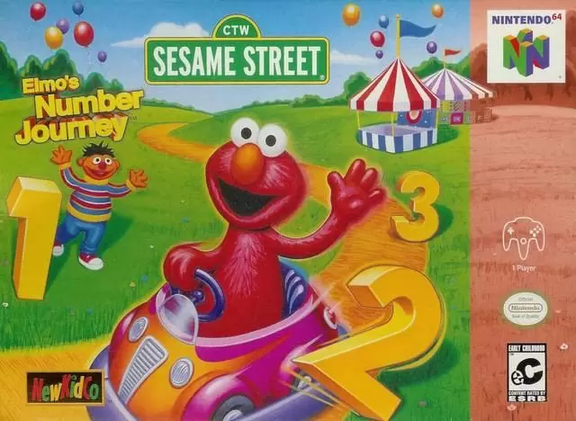 Jeux Nintendo 64 - Sesame Street: Elmo\'s Number Journey