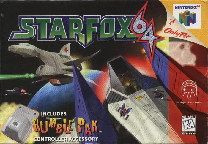Jeux Nintendo 64 - Star Fox 64