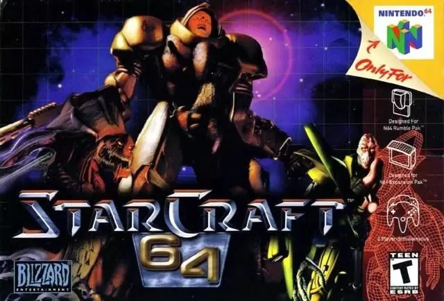 Nintendo 64 Games - StarCraft 64