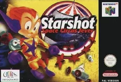 Jeux Nintendo 64 - Starshot: Space Circus Fever