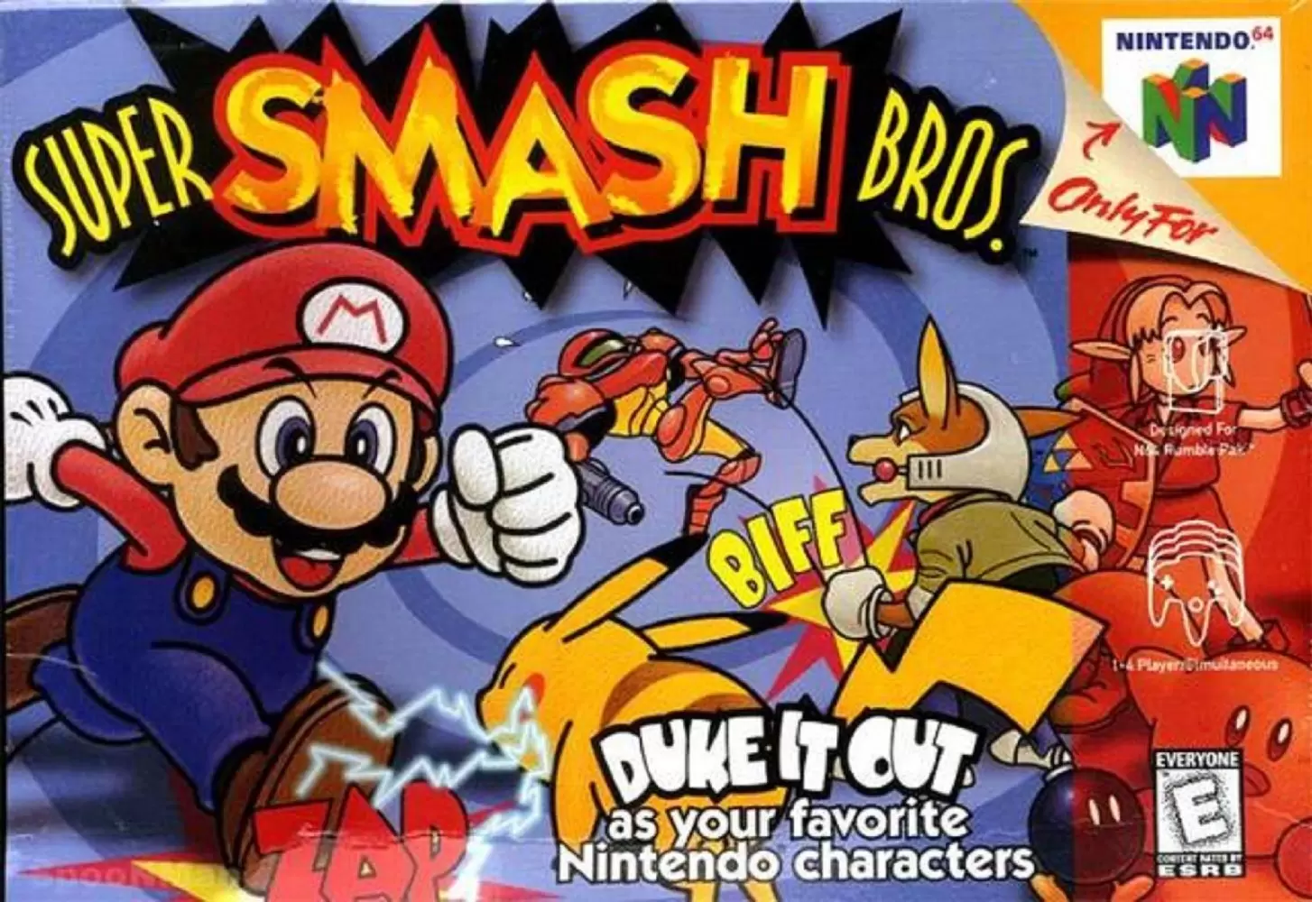 Jeux Nintendo 64 - Super Smash Bros.