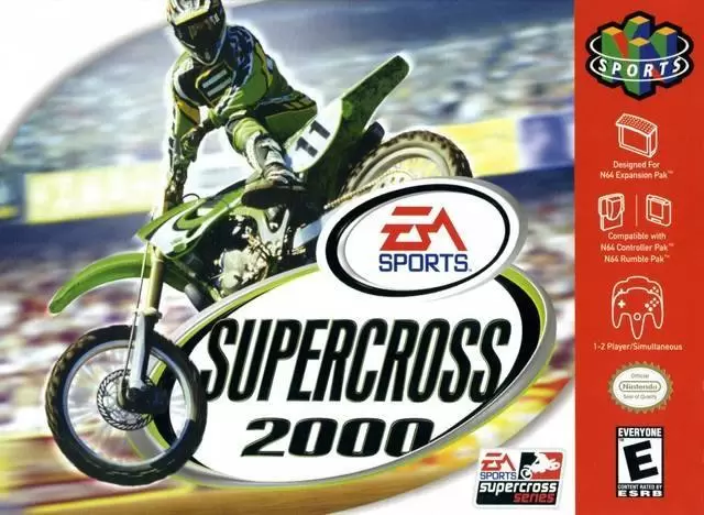 Jeux Nintendo 64 - Supercross 2000