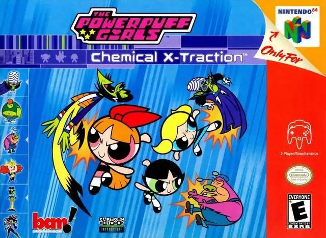 Jeux Nintendo 64 - The Powerpuff Girls: Chemical X-Traction