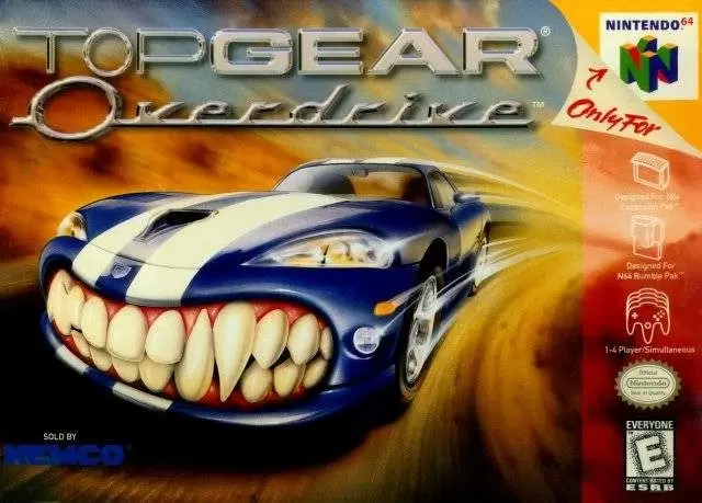 Jeux Nintendo 64 - Top Gear Overdrive