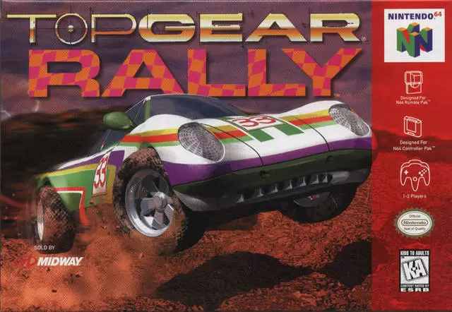 Nintendo 64 Games - Top Gear Rally